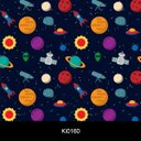 Ver imagem 2 de Papel de Parede Auto Adesivo Lavável KI0160 Planeta, espaço
