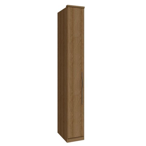 Guarda Roupa Modulado 01 Porta 32cm com Prateleira Setiba Móveis Rimo - Jequitibá