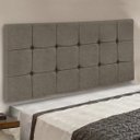Ver imagem 3 de Cabeceira Painel Sleep para Cama Box Casal 1,40 m Suede Castor Amassado 1305 - D'Rossi