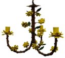 Ver imagem 1 de Lustre Simples Decorativo Infantil para Iluminação de Quarto Retro - Amarelo