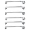 Alça de Apoio 60cm Kit 6 Unidades Suporte Segurança Idoso Corrimao Parede Banheiro - 1