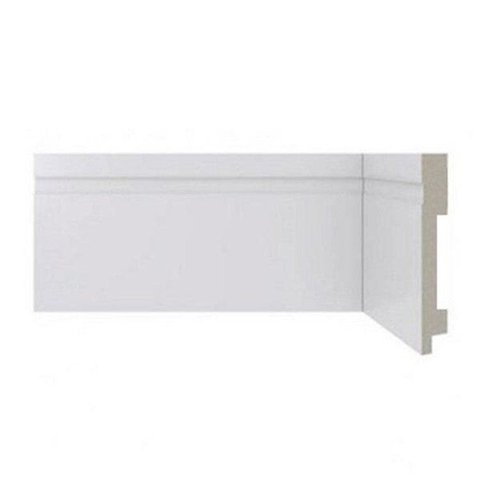 Rodapé Poliestireno Frisado 15cm x 2,40m Casa Grassi
