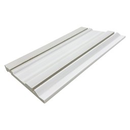 Rodapé de Poliestireno Frisado 15cm x 2,40m Rende 2,40 Metros Casa Grassi  - 4