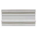 Ver imagem 2 de Rodapé de Poliestireno Frisado 15cm X 2,40m Rende 2,40 Metros Casa Grassi