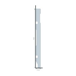 Rodapé de Poliestireno Frisado 15cm x 2,40m Rende 2,40 Metros Casa Grassi  - 6