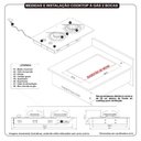 Ver imagem 5 de Cooktop Nardelli Safe Ferro Fundido 2 Bocas a Gás Preto Bivolt