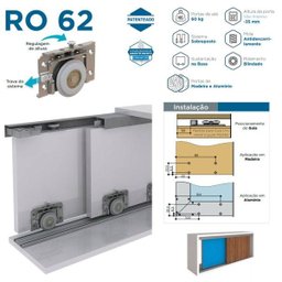 Sistema Deslizante RO 62 4025 - Rometal - 2