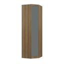 Ver imagem 1 de Guarda Roupa de Canto Diagonal Modulado 1 Porta 70cm Veneza Luciane Móveis