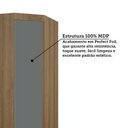 Ver imagem 4 de Guarda Roupa de Canto Diagonal Modulado 1 Porta 70cm Veneza Luciane Móveis