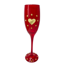 Ver imagem 1 de Taça Vidro Casamento Noivos Presente Amor Brinde