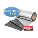 Ver imagem 2 de Manta Asfaltica / Térmica Vedatudo Cinza 90cm x 10m 0,6mm Dryko Unico