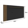 Rack com Painel Ripado Suspenso para Tv até 70 Polegadas 2 Portas Grécia 180cm - 3