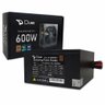 Fonte 600w Atx Duex Dx 600wfse+, Bivolt Automático, 80 Plus Bronze, Pfc Ativo, Preto - 1