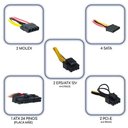 Ver imagem 3 de Fonte 600w Atx Duex Dx 600wfse+, Bivolt Automático, 80 Plus Bronze, Pfc Ativo, Preto