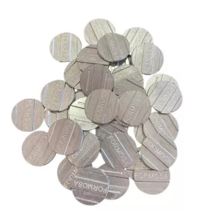 50 Fichas Original Formosa para Mesa Sinuca Bilhar Pebolim Uhlsport - 1