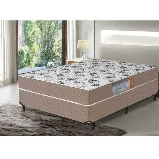 Cama Box Casal 138 em Molas Ensacadas Umaflex Granada MadeiraMadeira