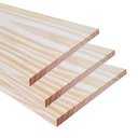 Ver imagem 1 de Kit 3 Tábuas de Pinus 100cm x 24CMX2CM Prateleira de Madeira