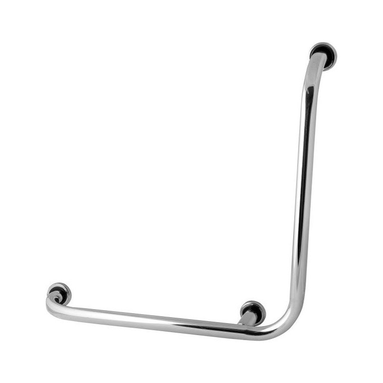 Barra De Apoio Para Box De Banheiro Modelo L 70X70CM ESQUERDA