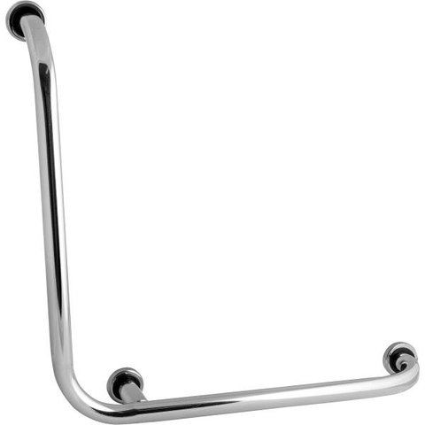 Barra De Apoio Para Box De Banheiro Modelo L 70X70CM DIREITA