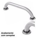 Ver imagem 2 de Alça De Apoio Para Banheiro Escovado 100CM