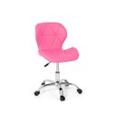 Ver imagem 1 de Cadeira Office Eiffel Slim Base Giratória - Rosa Rosa