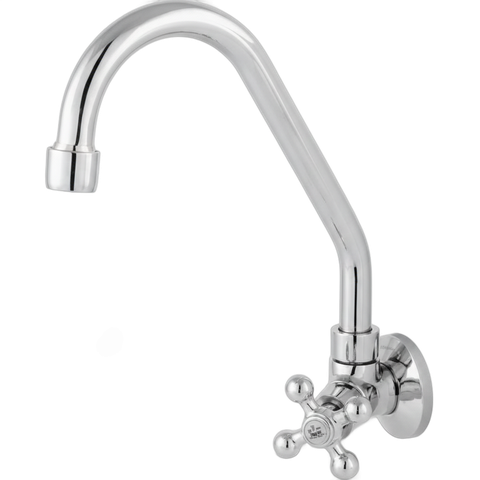 Torneira de Cozinha Parede Bica Móvel C33 3/4"