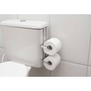 Ver imagem 1 de Suporte Papeleira Dupla Papel Higiênico Para Caixa Acoplada