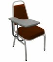 Ver imagem 1 de Cadeira Universitária Empilhável Linha Hotel Plus Marrom