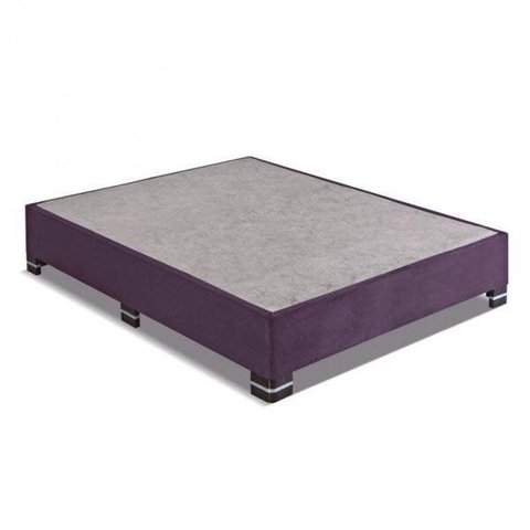 Base Box Casal 25x138x188cm Sommier Kappesberg Roxo
