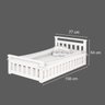Cama Infantil com Grade Bella Azul Com Colchão - 4