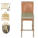 Ver imagem 4 de Mesa Bistrô e 2 Banquetas Roma Fendi Corda Náutica Estofado 7 Trama Original