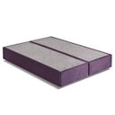 Ver imagem 1 de Base Box King Bipartido 37x193x203cm Kappesberg Roxo/Suede Berinjela