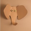 Ver imagem 5 de Kit 3 Ganchos Decorativos Multiuso Cachorro Gato Elefante para Casacos Bolsas e Chapéus Luft