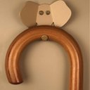 Ver imagem 6 de Kit 3 Ganchos Decorativos Multiuso Cachorro Gato Elefante para Casacos Bolsas e Chapéus Luft