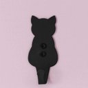 Ver mais imagens de Kit 3 Ganchos Decorativos Multiuso Cachorro Gato Elefante para Casacos Bolsas e Chapéus Luft