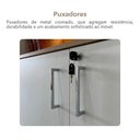 Ver imagem 7 de Armário para Escritório Tamburato com Led Carvalho/branco - Artany Movéis
