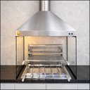 Ver imagem 4 de Kit Churrasqueira Gourmet Completa G Inox 430 com Exaustor - Soberano Grill