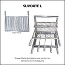 Ver imagem 7 de Kit Churrasqueira Gourmet Completa G Inox 430 com Exaustor - Soberano Grill