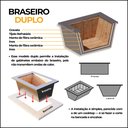 Ver imagem 6 de Kit Churrasqueira Gourmet Completa G Inox 430 com Exaustor - Soberano Grill