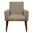 Ver imagem 7 de Kit 2 Poltronas Decorativa Sala e Quarto Nina Suede Herrero Cor:cappuccino