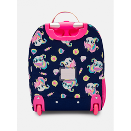 Mochila com Rodinha Média Unicórnio Puket 050403479390un Marinho - 3