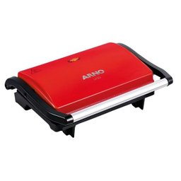 Grill Arno Compact Uno, Capacidade de 2 Hamburgueres, 760W, Vermelho - 110V - 2