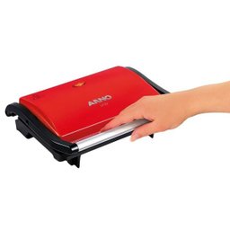 Grill Arno Compact Uno, Capacidade de 2 Hamburgueres, 760W, Vermelho - 110V - 5