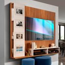 Ver imagem 1 de Painel Pequeno Para Tv Até 55 Polegadas Freijó Off White Portia Shop Jm