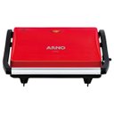 Ver imagem 1 de Grill Arno Compact Uno, Capacidade de 2 Hamburgueres, 760w, Vermelho - 220v