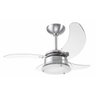 Ventilador de Teto Tron Chanceler Alumínio 3 Pás Transparentes - 220V - 1