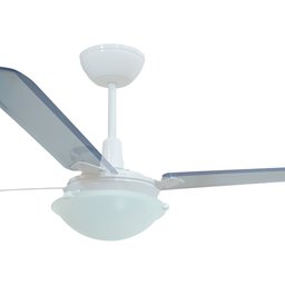 Ventilador de Teto Citrino Branco 3 Pás Transparentes Tron 127v - 6
