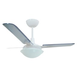 Ventilador de Teto Citrino Branco 3 Pás Transparentes Tron 127v - 1