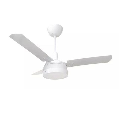 Ventilador de Teto Tron LED Citrino New Branco 3 Pás Brancas - 220V