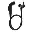 Ver imagem 1 de Ducha Higiênica Japi Preto Abs Flexível 1,2M 1/4 de Volta